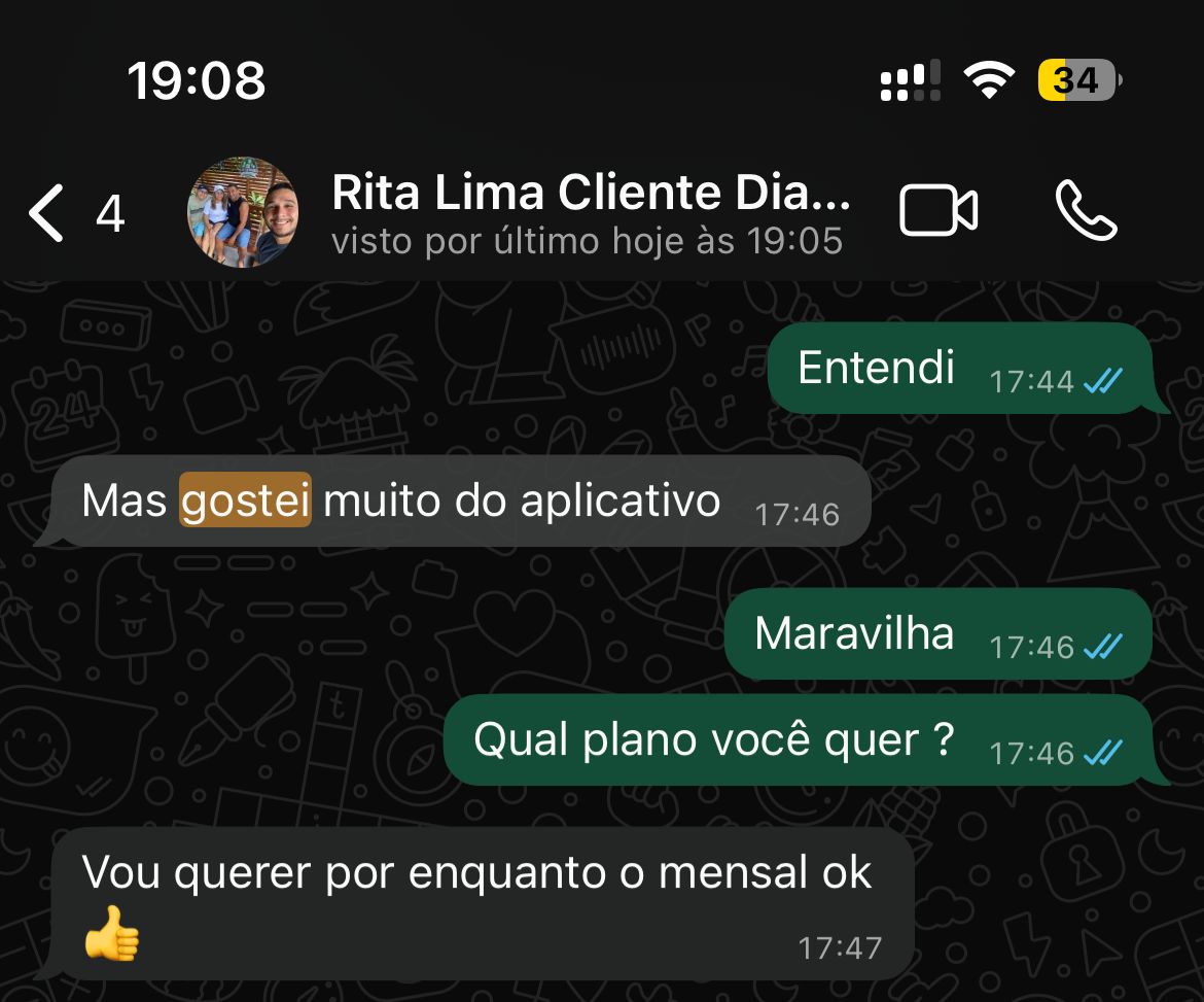 Depoimento de cliente satisfeito com a TV Premium BR